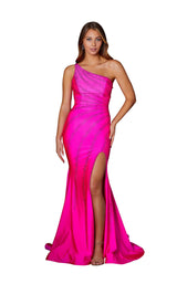 1 of 3 Amarra 87306 Dress Bright-Fuchsia