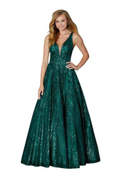 1 of 2 Amarra 87328 Dress Emerald