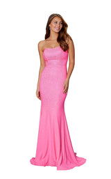 1 of 3 Amarra 87342 Dress Neon-Pink