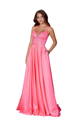 1 of 3 Amarra 87343 Dress Neon-Pink