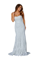 1 of 3 Amarra 87363 Dress Diamond-White