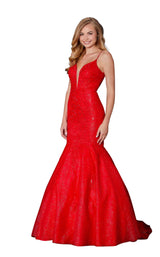1 of 3 Amarra 87365 Dress Red