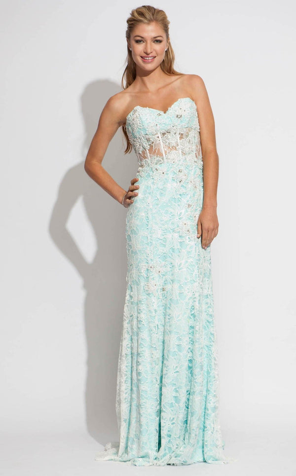 Jovani 88716BG Aqua