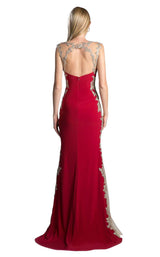 9 of 21 Cinderella Divine 8988 Burgundy/Gold