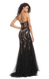 2 of 4 Johnathan Kayne 9003 Black/Rose Gold