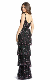 2 of 3 Mac Duggal 9062D Dress Black-Multi