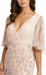 4 of 4 Mac Duggal 9064D Dress Blush