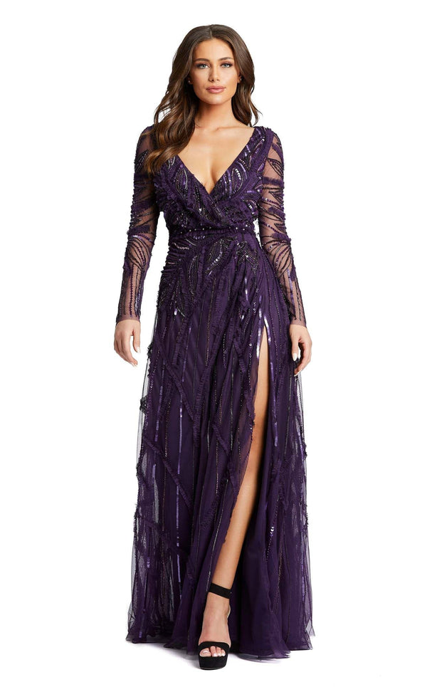 Mac Duggal 9065 Dress Amethyst