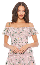 4 of 4 Mac Duggal 9069 Dress Mauve