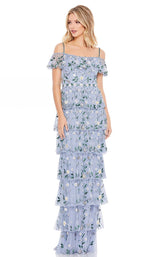 2 of 4 Mac Duggal 9069M Dress Stormy-Blue