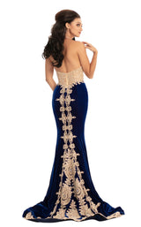 1 of 8 Johnathan Kayne 9087 Royal/Gold