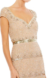 3 of 3 Mac Duggal 9089 Dress Nude