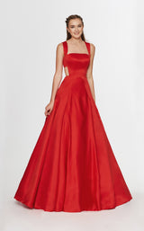 1 of 2 Angela and Alison 91014 Dress Hot-Red
