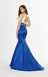 2 of 2 Angela and Alison 91015 Dress Royal-Blue