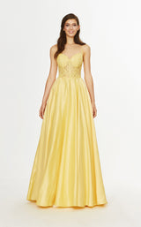 2 of 3 Angela and Alison 91022 Dress Yellow