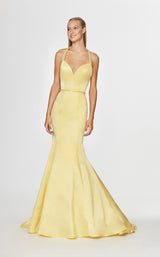 1 of 3 Angela and Alison 91057 Dress Yellow