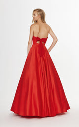 3 of 3 Angela and Alison 91071 Dress Hot-Red
