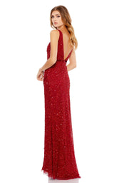 2 of 3 Mac Duggal 9110 Dress Red