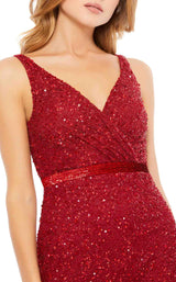 3 of 3 Mac Duggal 9110 Dress Red