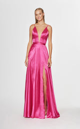1 of 3 Angela and Alison 91129 Dress Fuchsia