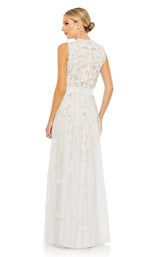 2 of 3 Mac Duggal 9137 Dress Ivory-Multi