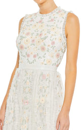 3 of 3 Mac Duggal 9137 Dress Ivory-Multi