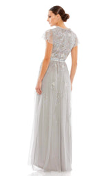 3 of 3 Mac Duggal 9138 Dress Platinum