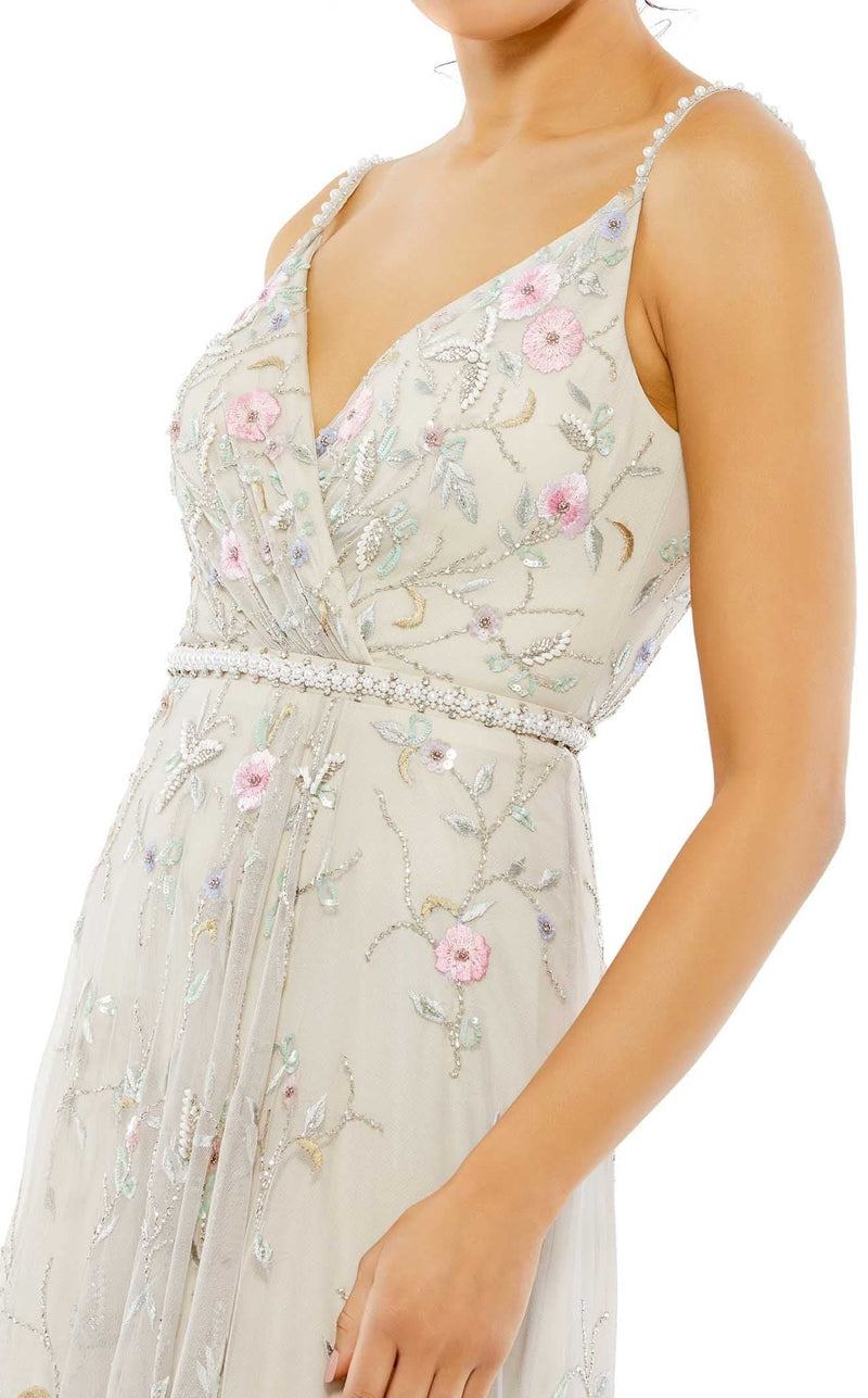 Mac Duggal 9141 Beige-Multi