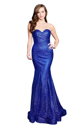 1 of 4 Nina Canacci 9143 Dress Royal