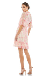 3 of 3 Mac Duggal 9148 Dress Blush-Multi