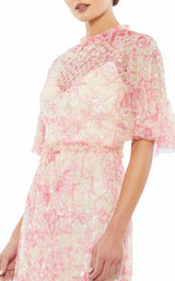 2 of 3 Mac Duggal 9148 Dress Blush-Multi