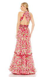 2 of 3 Mac Duggal 9159 Dress Pink-Multi