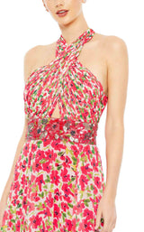 3 of 3 Mac Duggal 9159 Dress Pink-Multi