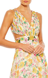 3 of 3 Mac Duggal 9174 Dress Nude-Multi