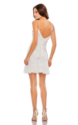 3 of 3 Mac Duggal 9186 Dress Ivory-Multi