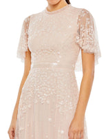 3 of 6 Mac Duggal 9192 Dress Blush