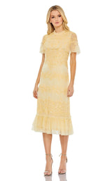 1 of 6 Mac Duggal 9193 Dress Buttercream