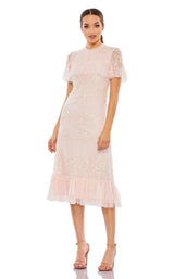 2 of 6 Mac Duggal 9193 Dress Rose