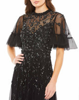 6 of 9 Mac Duggal 9199 Dress black