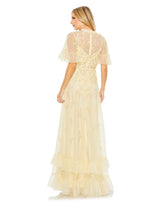 8 of 9 Mac Duggal 9199 Dress Buttercup