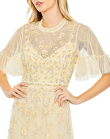 5 of 9 Mac Duggal 9199 Dress Buttercup