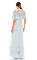 7 of 9 Mac Duggal 9199 Dress Powder-Blue