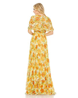 3 of 3 Mac Duggal 9201 Dress Yellow-Multi