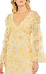 2 of 3 Mac Duggal 9205 Dress Butter