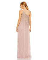 3 of 3 Mac Duggal 9224 Dress Porcelain-Gold