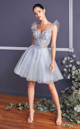 Cinderella Divine 9238 Dress Silver