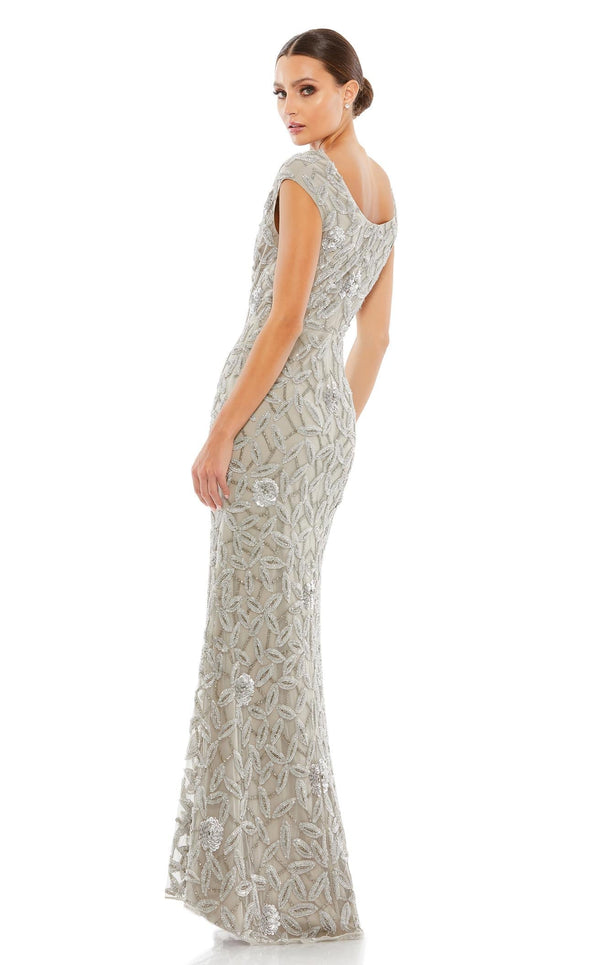 Mac Duggal 93537 Light-Grey