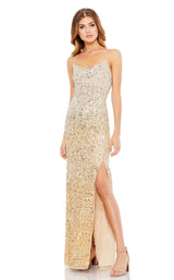1 of 3 Mac Duggal 93553 Dress Champagne