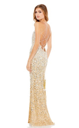 2 of 3 Mac Duggal 93553 Dress Champagne