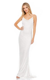 1 of 3 Mac Duggal 93557 Dress Pearl
